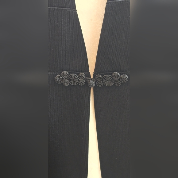 Chico’s Travelers Bianca Jacket Black Size 2 BNWT Wrinkle Resistant - Picture 4 of 12